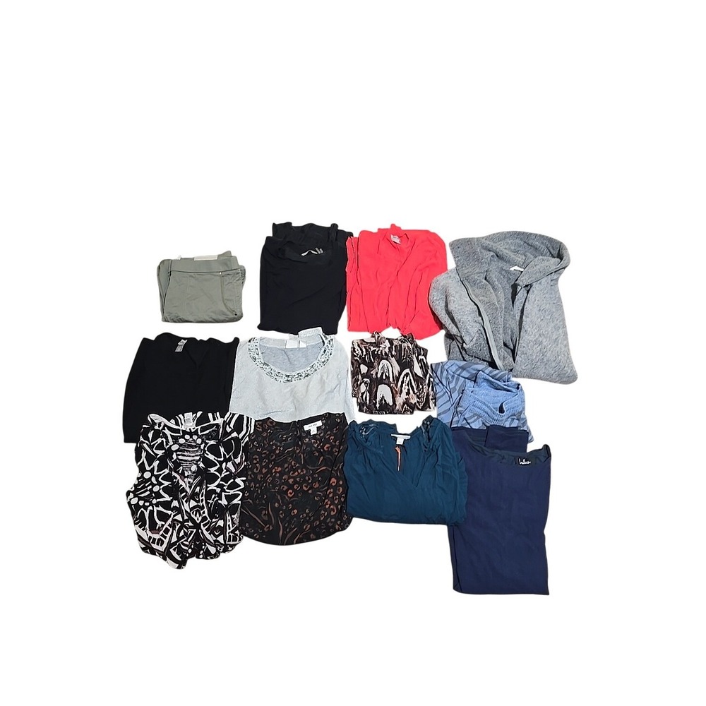 Huge Mall Brand NWT Clothing Lot‎ Jumpsuit Blouse Boho Chico's Lulu's Bebe
